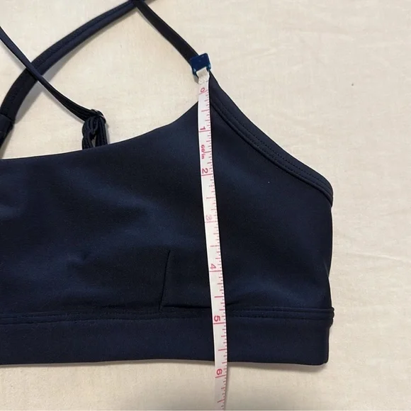 NWOT Alo Yoga Airlift Intrigue Bra in Dark Blue Size XS - Picture 10 of 11